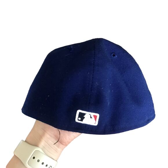 New Era Philadelphia Phillies Logo Fitted Hat 7 1/2 - Picture 3 of 4